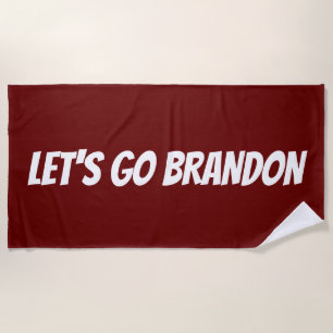 Toalha De Praia VAMOS GO BRANDON Beach Towels