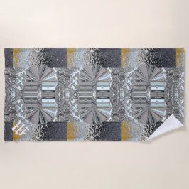 Toalha De Praia Vansophe Modern Monograma