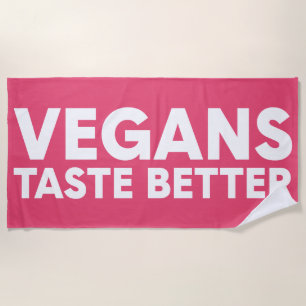 Toalha De Praia Vegan Appeal