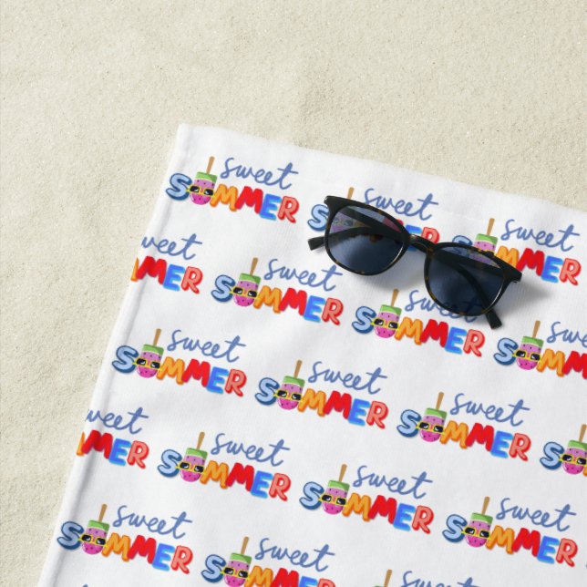 Toalha De Praia verão doce (In Situ)