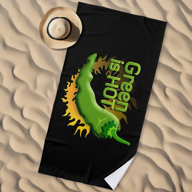 Toalha De Praia Verde está QUENTE (Criador carregado)