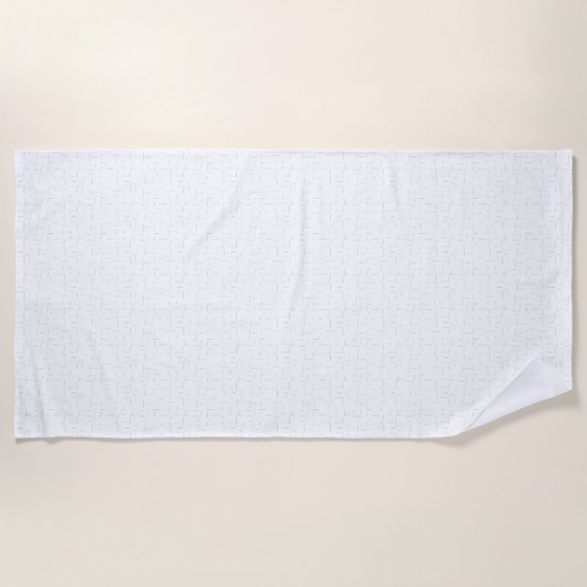 Toalha De Praia vertical Design Trinta e Três (Frente)