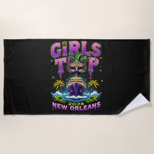 Toalha De Praia Viagem das Meninas 2026 Nova Orleans