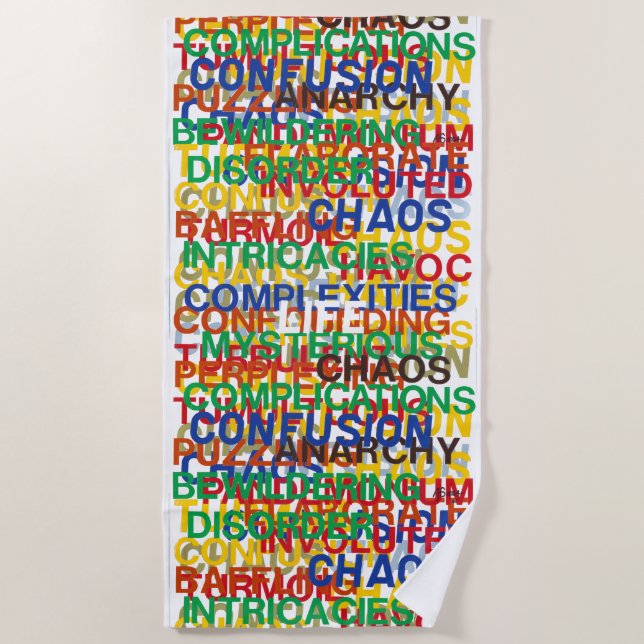 Toalha De Praia Vida (Frente)