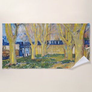 Toalha De Praia Vincent van Gogh - O Comboio Azul