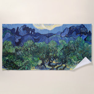 Toalha De Praia Vincent van Gogh - Oliveiras com os Alpilles