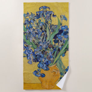 Toalha De Praia Vincent van Gogh - Vase com irlandeses