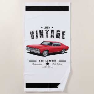 Toalha De Praia Vintage Chevelle Company