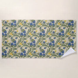 Toalha De Praia Vintage Garden Beach Throw