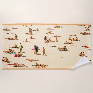 Toalha De Praia Vintage Sandy Beach