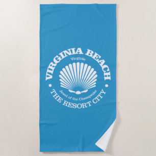 Toalha De Praia Virginia Beach (concha)