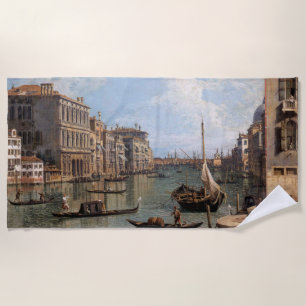 Toalha De Praia Vista Canaletto do Grande Canal