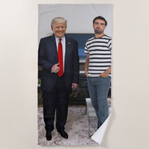 Toalha De Praia Você Conheceu o Presidente Donald Trump Adicione