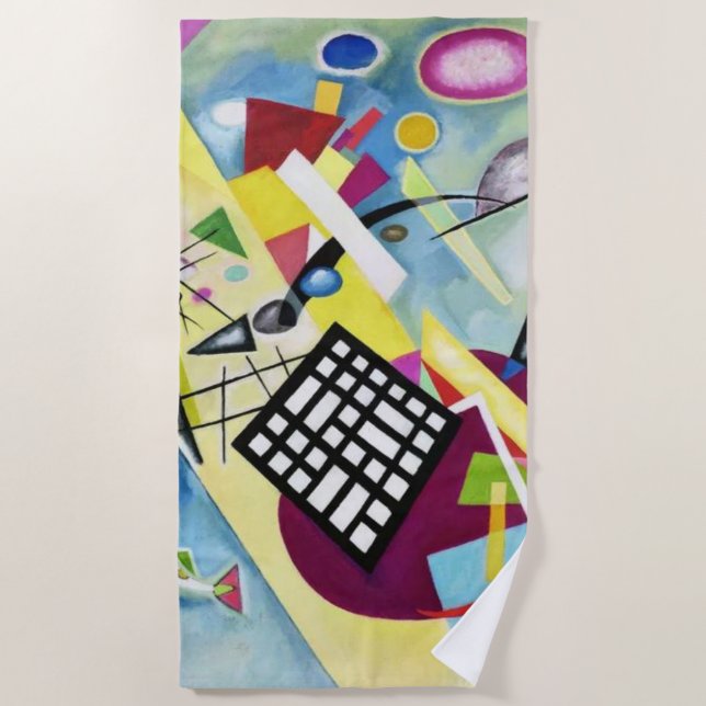 Toalha De Praia Wassily Kandinsky (Frente)