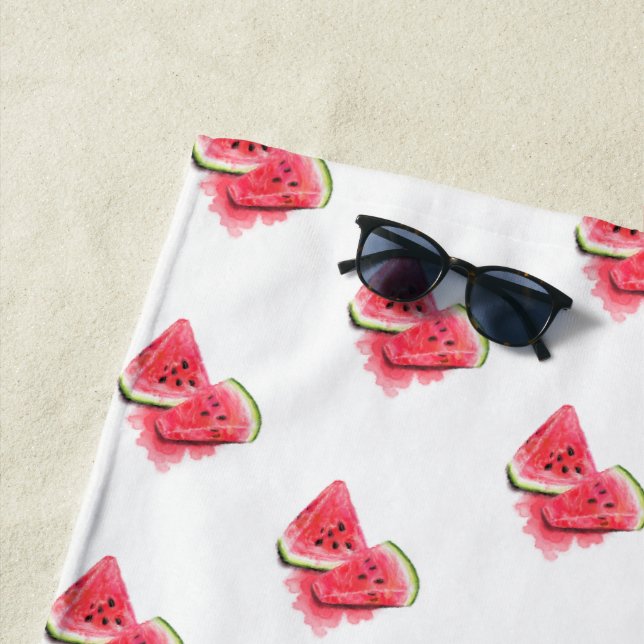 Toalha De Praia Watermelon Beach Towel - Cores Personalizadas (In Situ)
