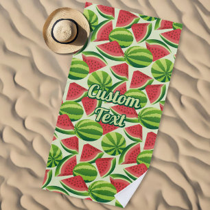 Toalha De Praia Watermelon Pattern Beach Towel
