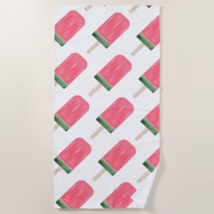 Toalha De Praia Watermelon Sorvete Summer Beach Towel