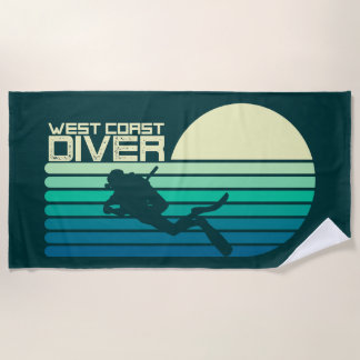 Toalha De Praia West Coast Diver SC