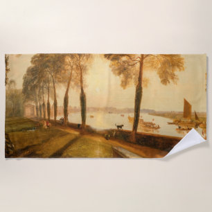 Toalha De Praia William Turner - Mortlake Terrace