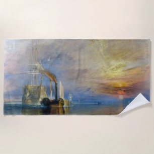 Toalha De Praia William Turner - O Temerário de Luta