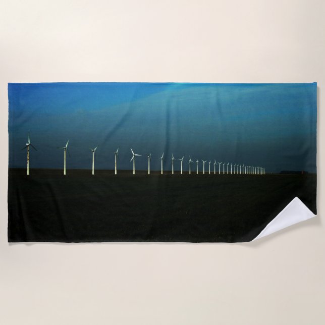 Toalha De Praia Windfarm btcna (Frente)