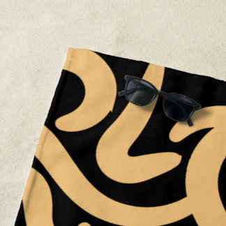 Toalha De Praia worm ouro