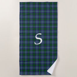 Toalha de Praia Xadrez Sutherland Tartan