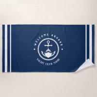 Yacht clube de iate de Âncora Azul marina Boat