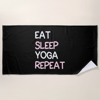 Toalha De Praia Yoga Lover | Repetir o Yoga no Sono