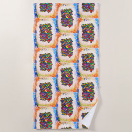 Toalha De Praia Yorkie Beach BG Towel