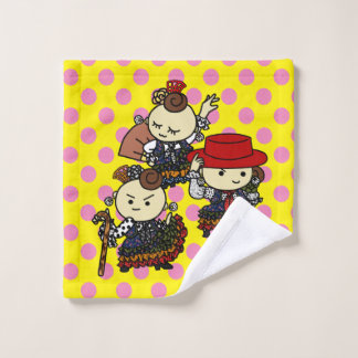 TOALHA DE ROSTO みすづ様タオル　３人