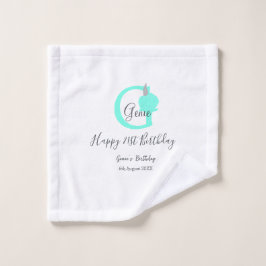 Toalha De Rosto Abóbora verde outono 211 cinza pastel