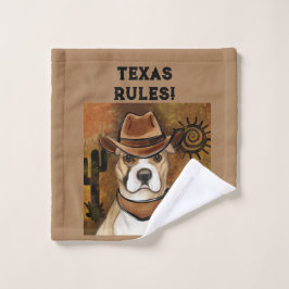 TOALHA DE ROSTO AMERICANO STAFFORDSHIRE TERRIER