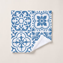 Toalha De Rosto Azulejos azuis portugueses 2