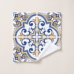 Toalha De Rosto Azulejos em português 1