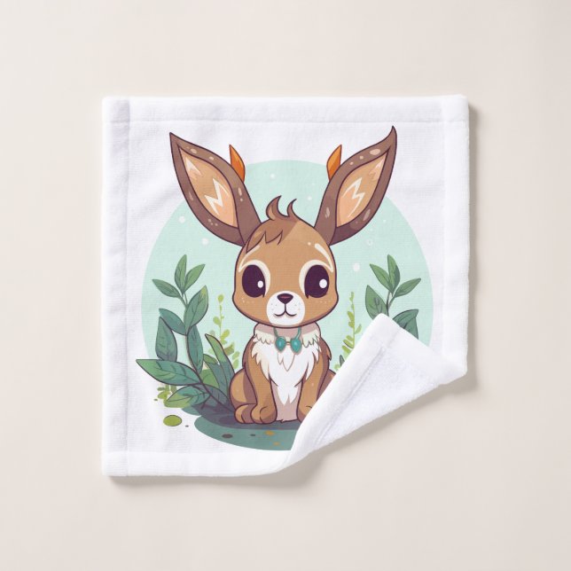Toalha De Rosto Baby Jacalope (Pano de lavar)
