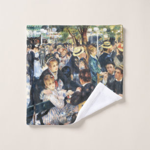 Toalha De Rosto Baile na Festa do Moulin de la Galette Renoir
