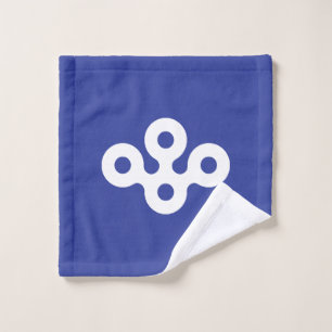 Toalha De Rosto Bandeira da Prefeitura de Osaka, Japão