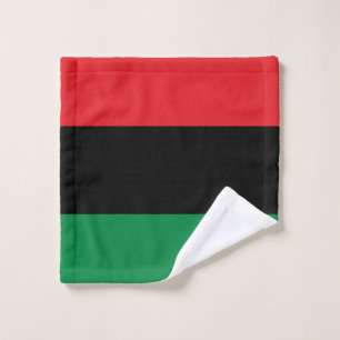 Toalha De Rosto Bandeira da UNIA Pan-Africana