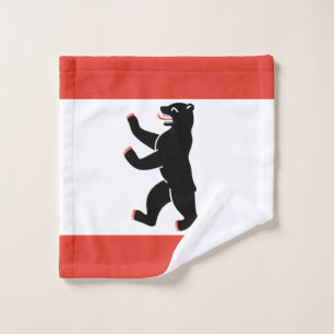 Toalha De Rosto Bandeira de Berlin Wash Cloth
