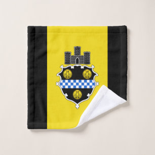 Toalha De Rosto Bandeira de Pittsburgh (Pensilvânia)