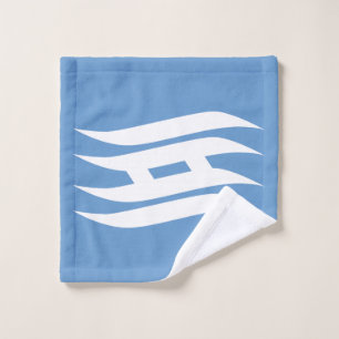 Toalha De Rosto Bandeira do Distrito de Hyogo, Japão