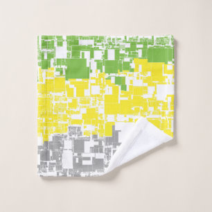 Toalha De Rosto Bandeira do Orgulho Lithromântico Abstrato Funky G