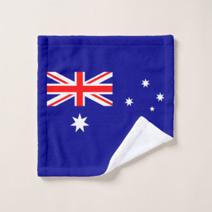 Toalha De Rosto Bandeira Patriótica Australiana