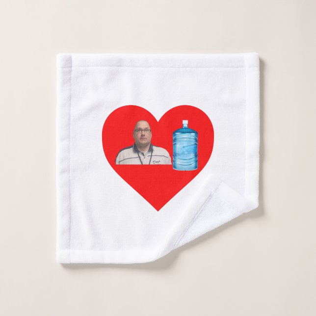 Toalha De Rosto Beeka ama água (Pano de lavar)