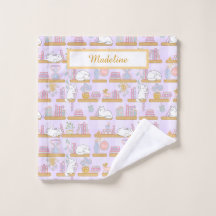Biblioteca Personalizada do Gato Roxo Pastel Bibli