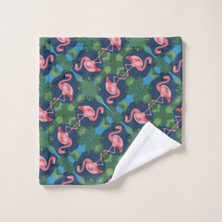 Toalha De Rosto Bonito Pink Flamingo Pattern