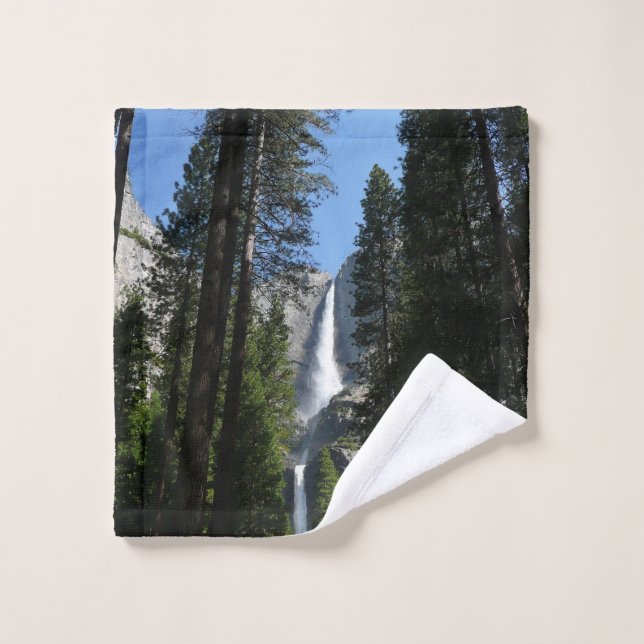 Toalha De Rosto Cachoeira e Florestas de Yosemite (Pano de lavar)