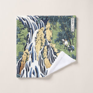 Toalha De Rosto Cachoeira Kirifuri perto da montanha Kurokami Hous