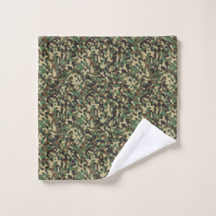 Toalha De Rosto Camuflagem modelada